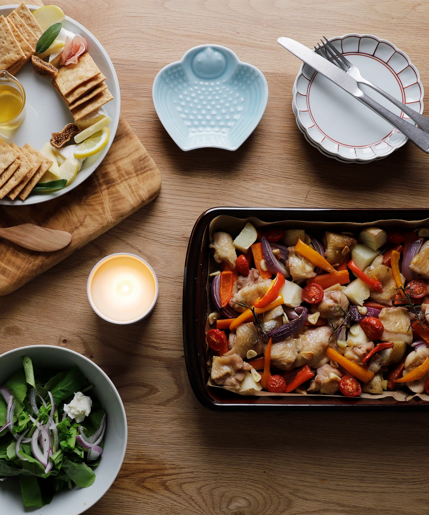 チキンと野菜のオーブン焼き