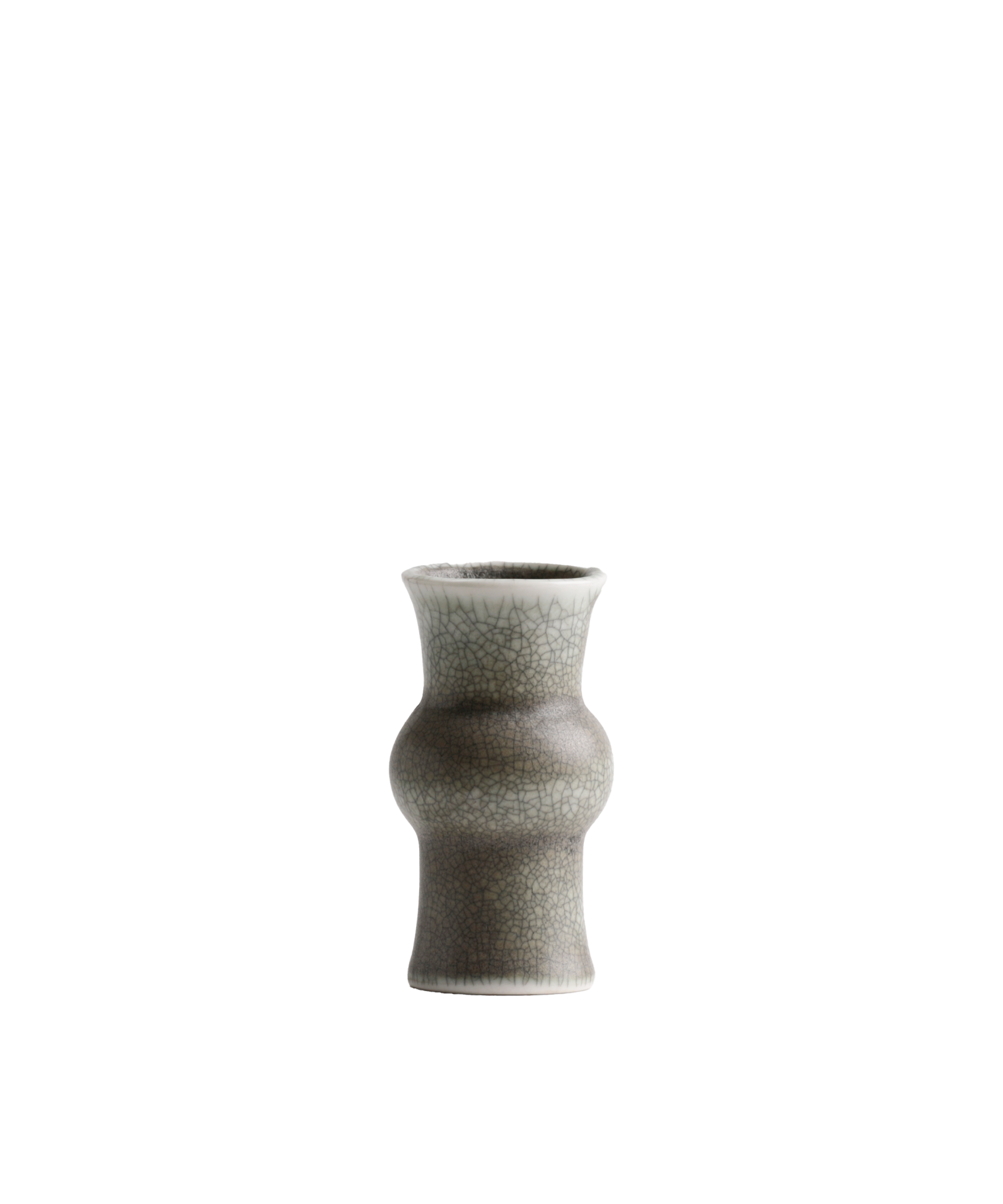涙壺 - 中蕪型 墨流