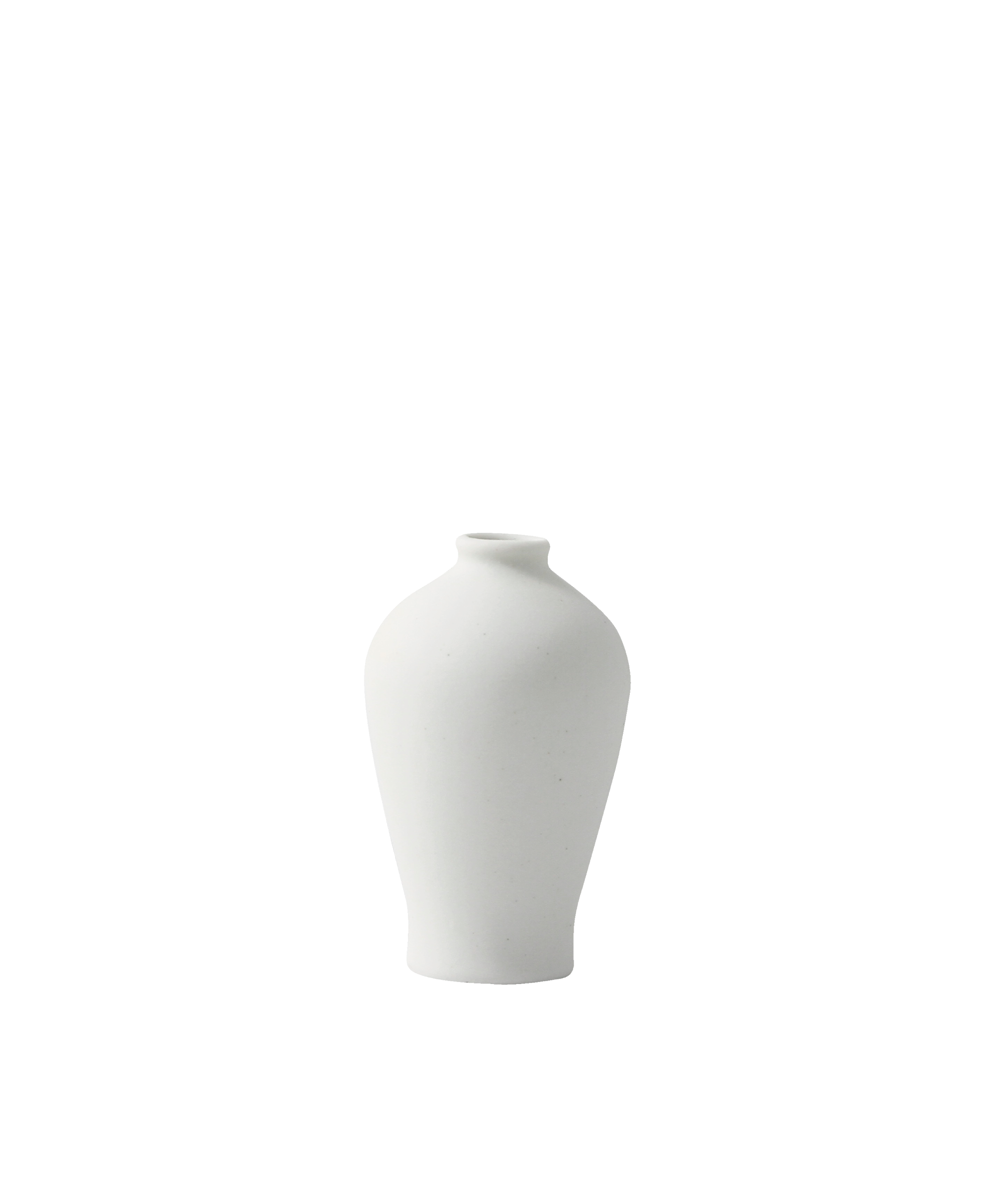 涙壺 - 梅瓶型 - 白磁
