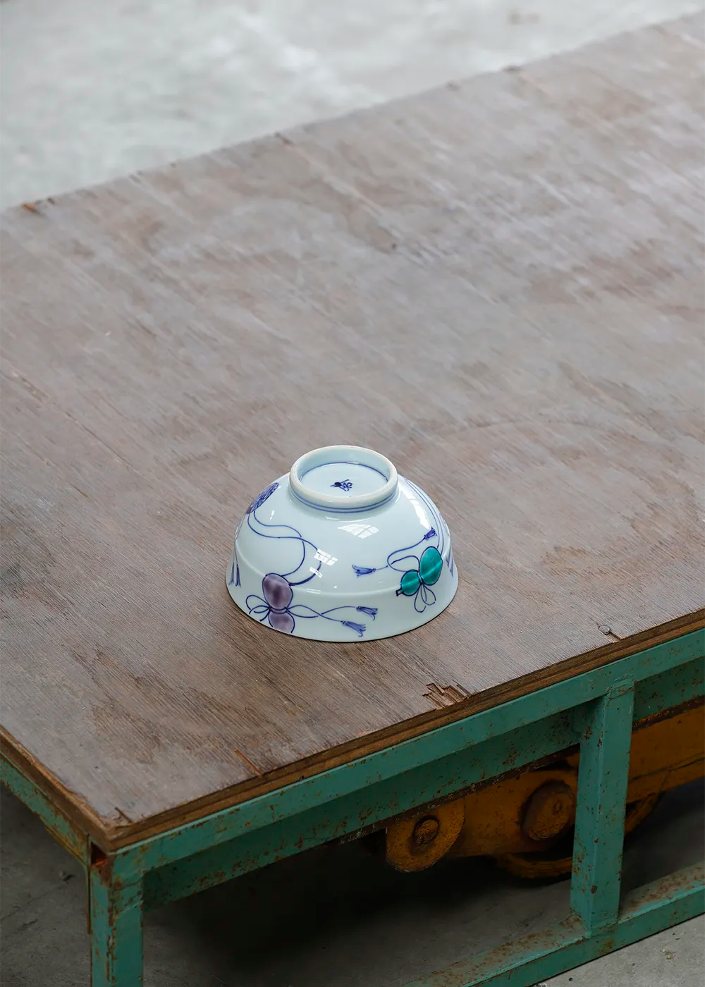 六瓢文 飯碗 大 B品アウトレット 2553