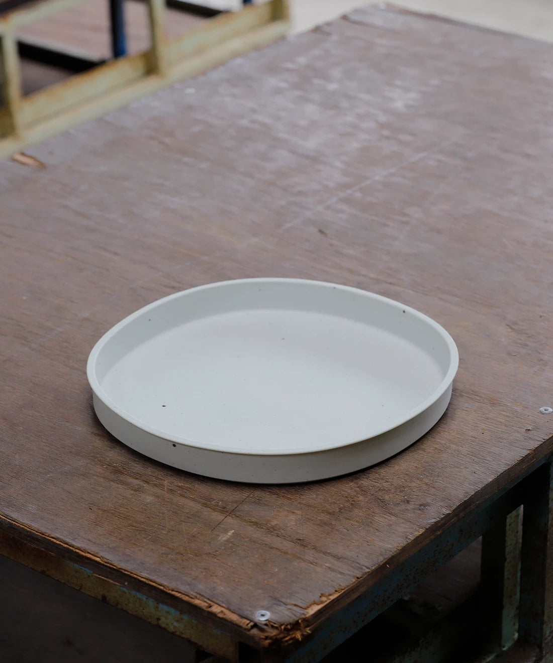 terra - square plate natural (アウトレット)