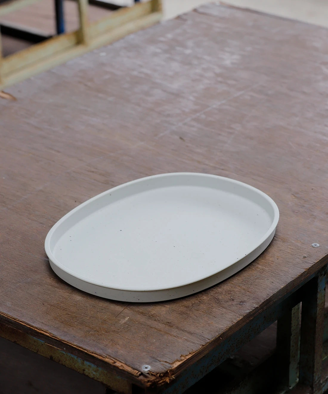 terra - oval plate natural (アウトレット)