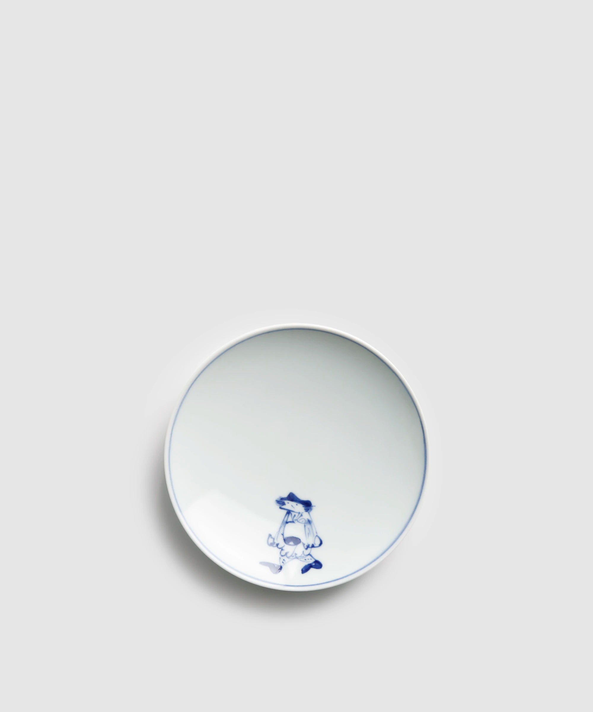 マント異人 - 丸銘々皿 | 有田焼(ありたやき)の専門通販 Realita