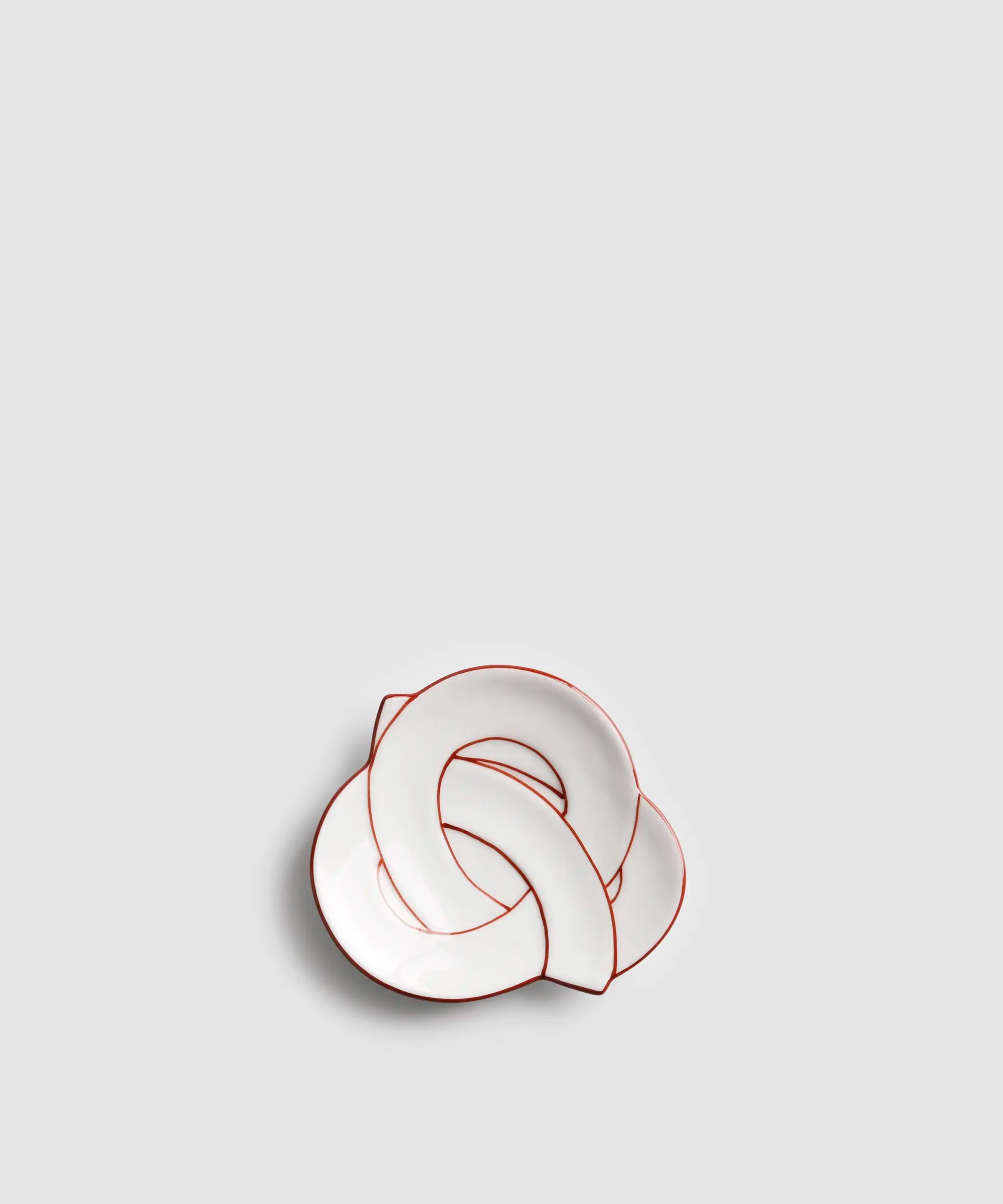 赤線 - 結び小皿