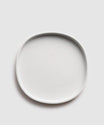terra - square plate natural