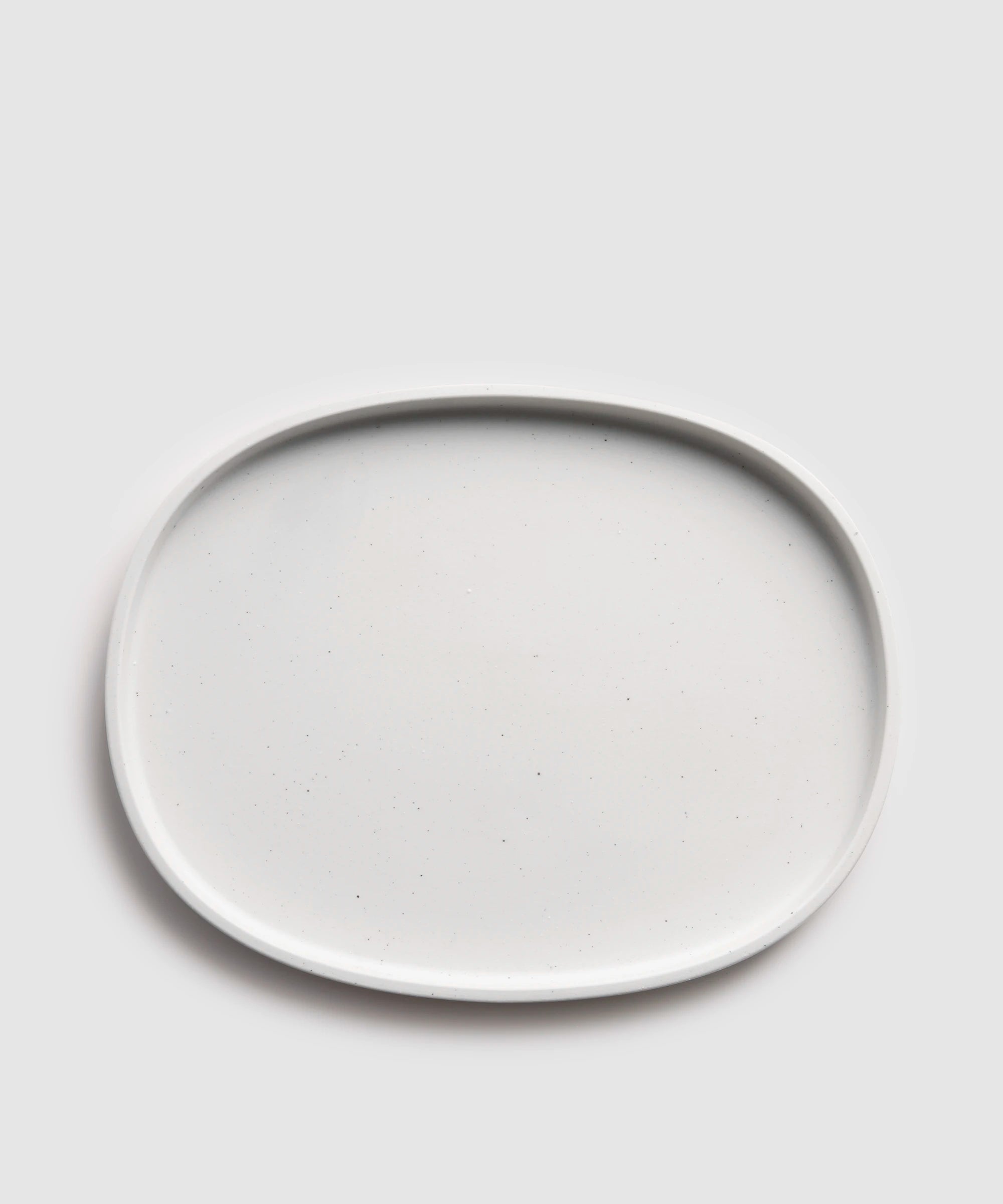 terra - oval plate natural