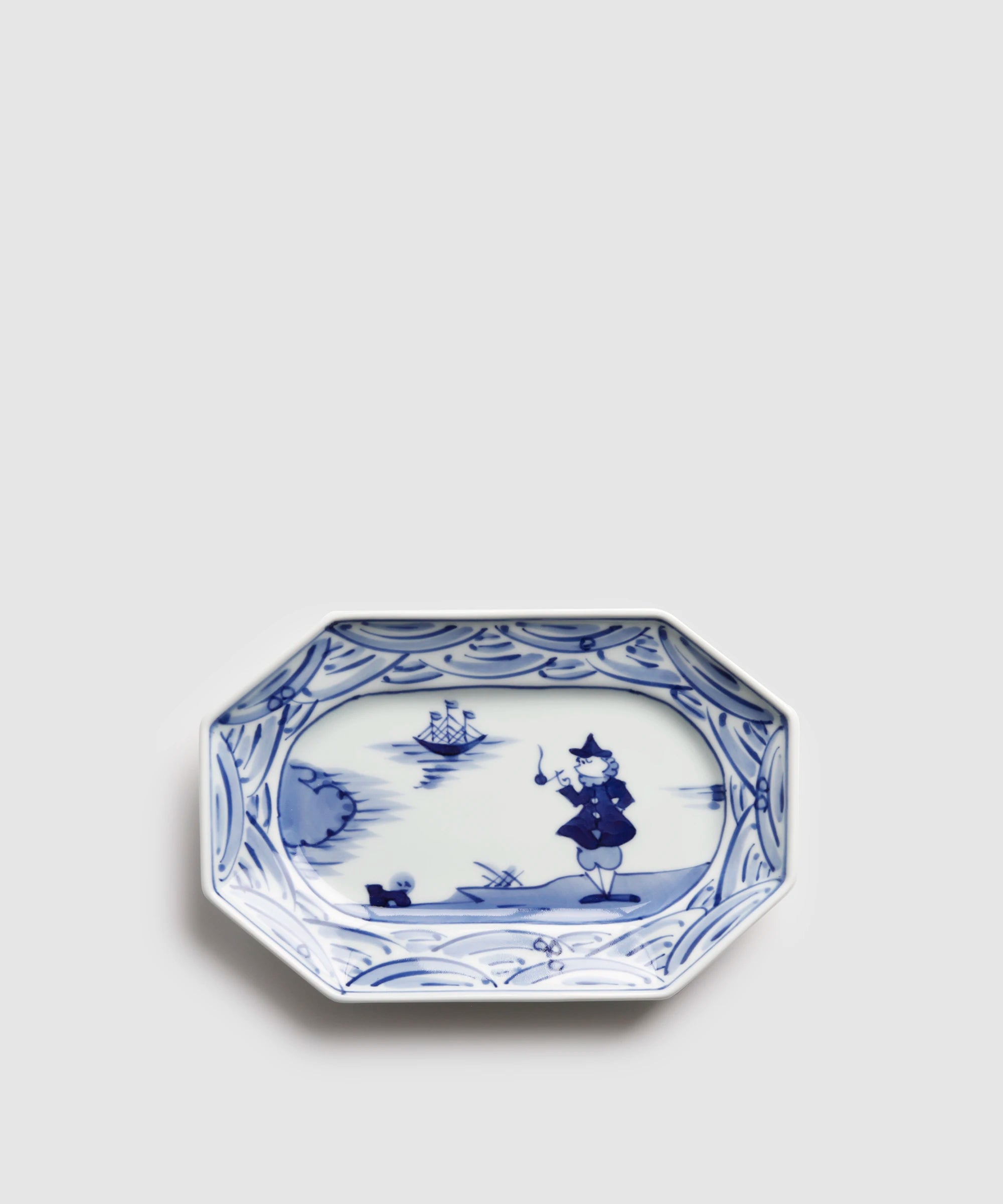 長崎紋 - 八角長角皿 | 有田焼(ありたやき)の専門通販 Realita 長崎紋 - 八角長角皿 | 有田焼(ありたやき)の専門通販 Realita