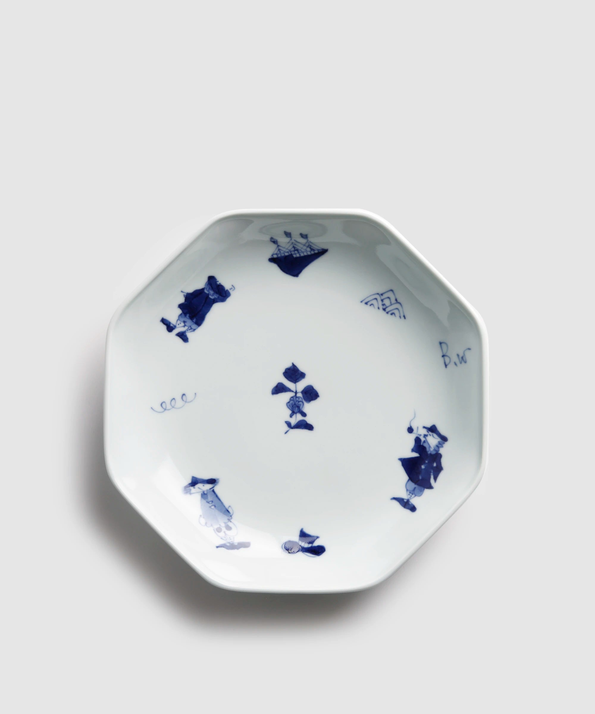 小皿□出石焼(江戸~明治)古い白磁四方皿角皿 7枚 龍 傷有 時代物 小皿□出石焼(江戸~明治)古い白磁四方皿角皿 7枚 龍 傷有 時代物