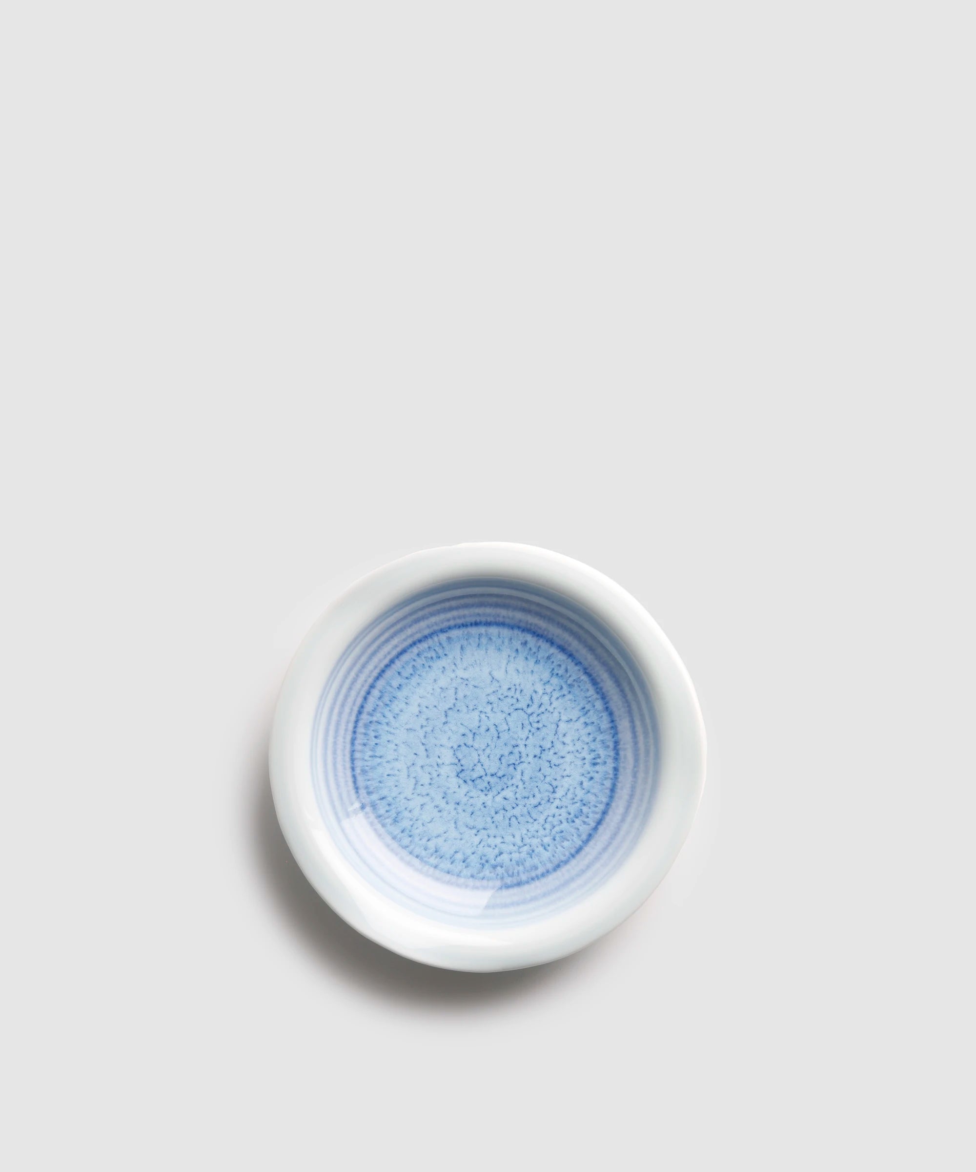 青白磁結晶釉 - 銘々皿