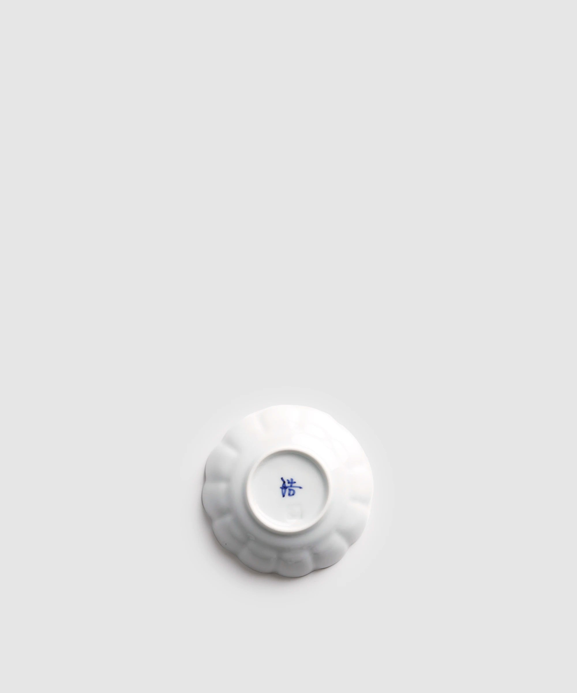 錦剣先小花 - 菊割豆皿