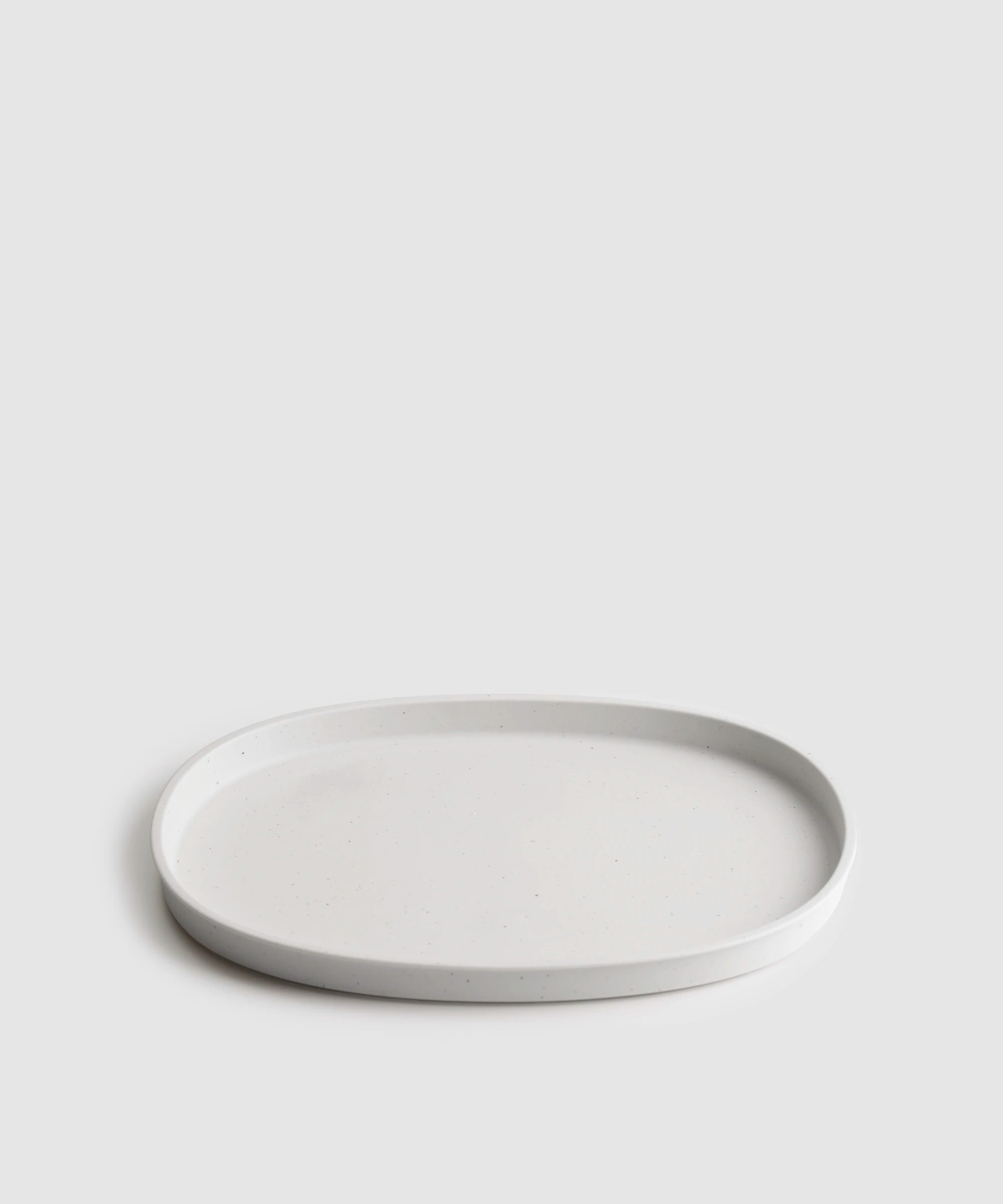terra - oval plate natural