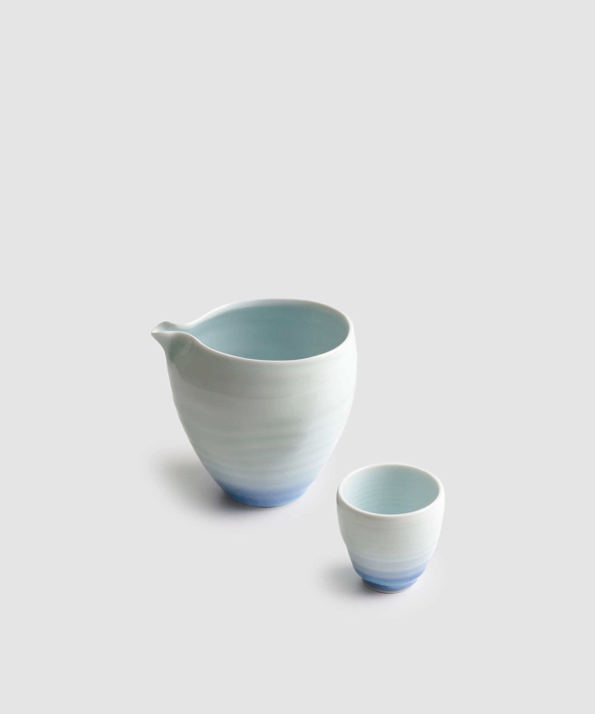 青白結晶釉 - 注器