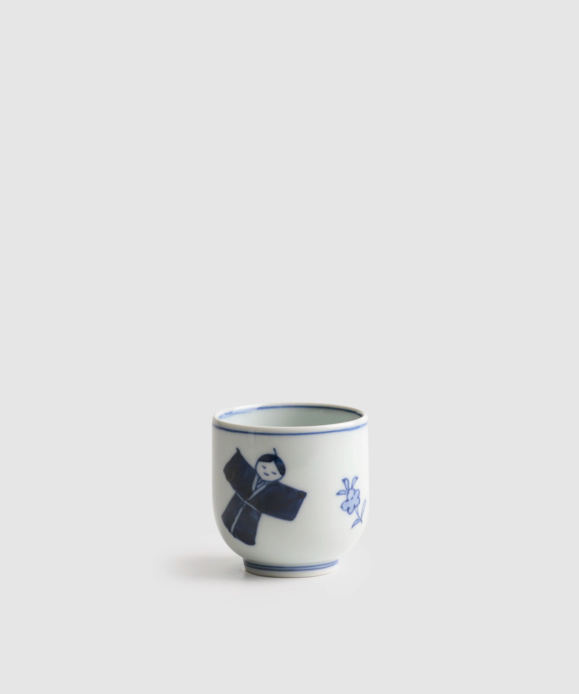 わらべ人形 - ミニ湯呑 | 有田焼(ありたやき)の専門通販 Realita