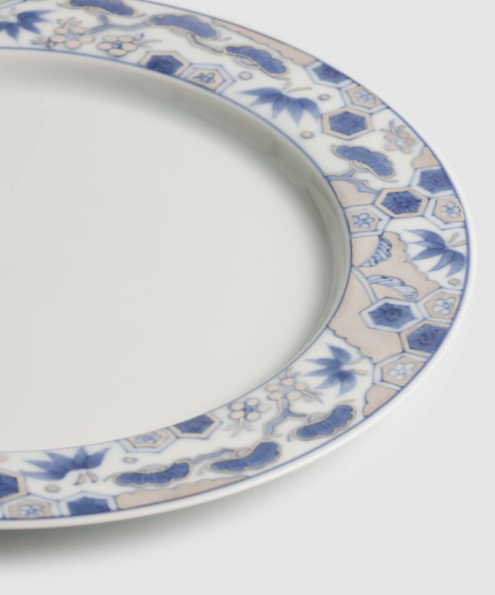 銀蘭手古伊万里松竹梅 - 縁起皿