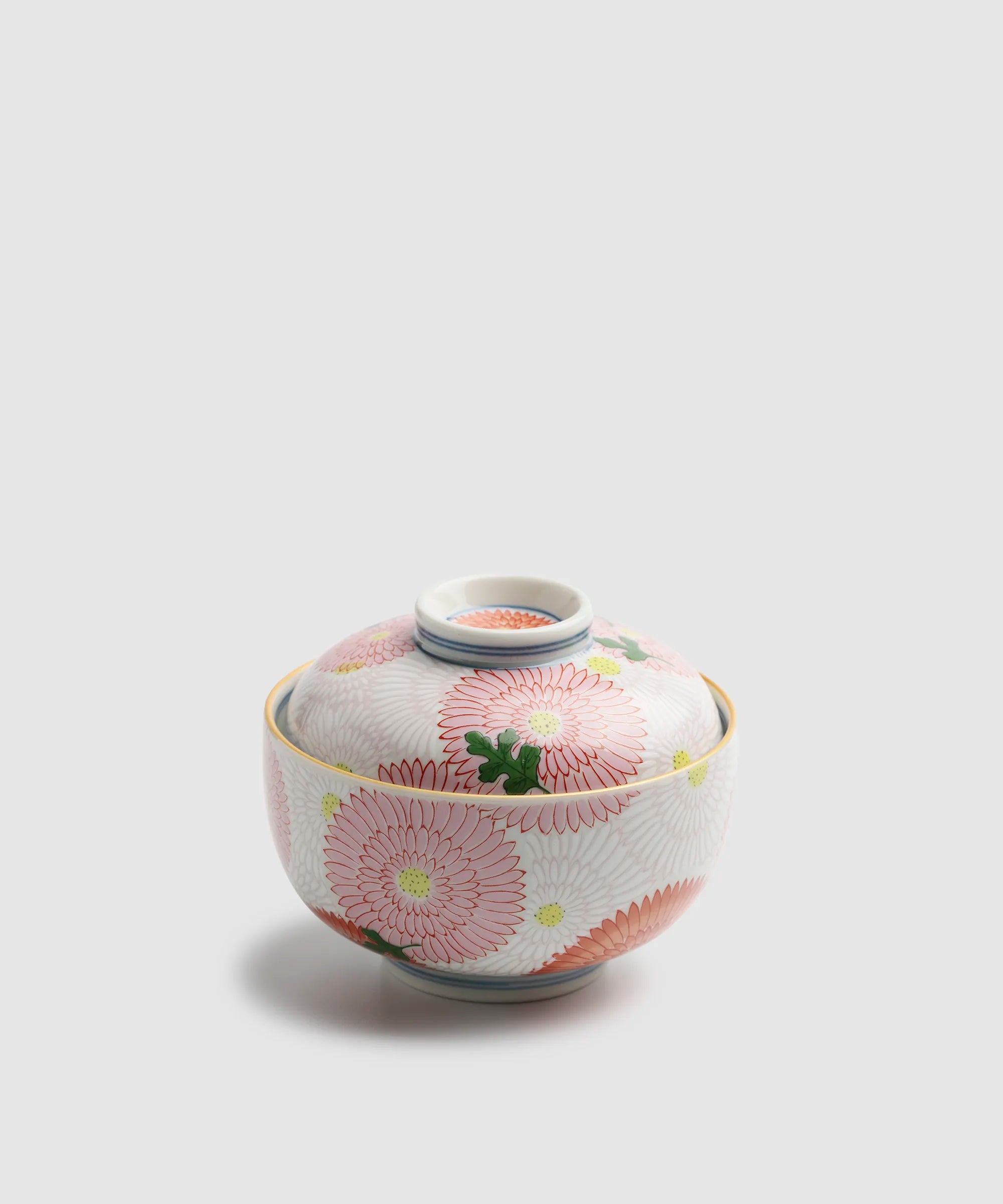錦菊花尽くし - 小蓋物