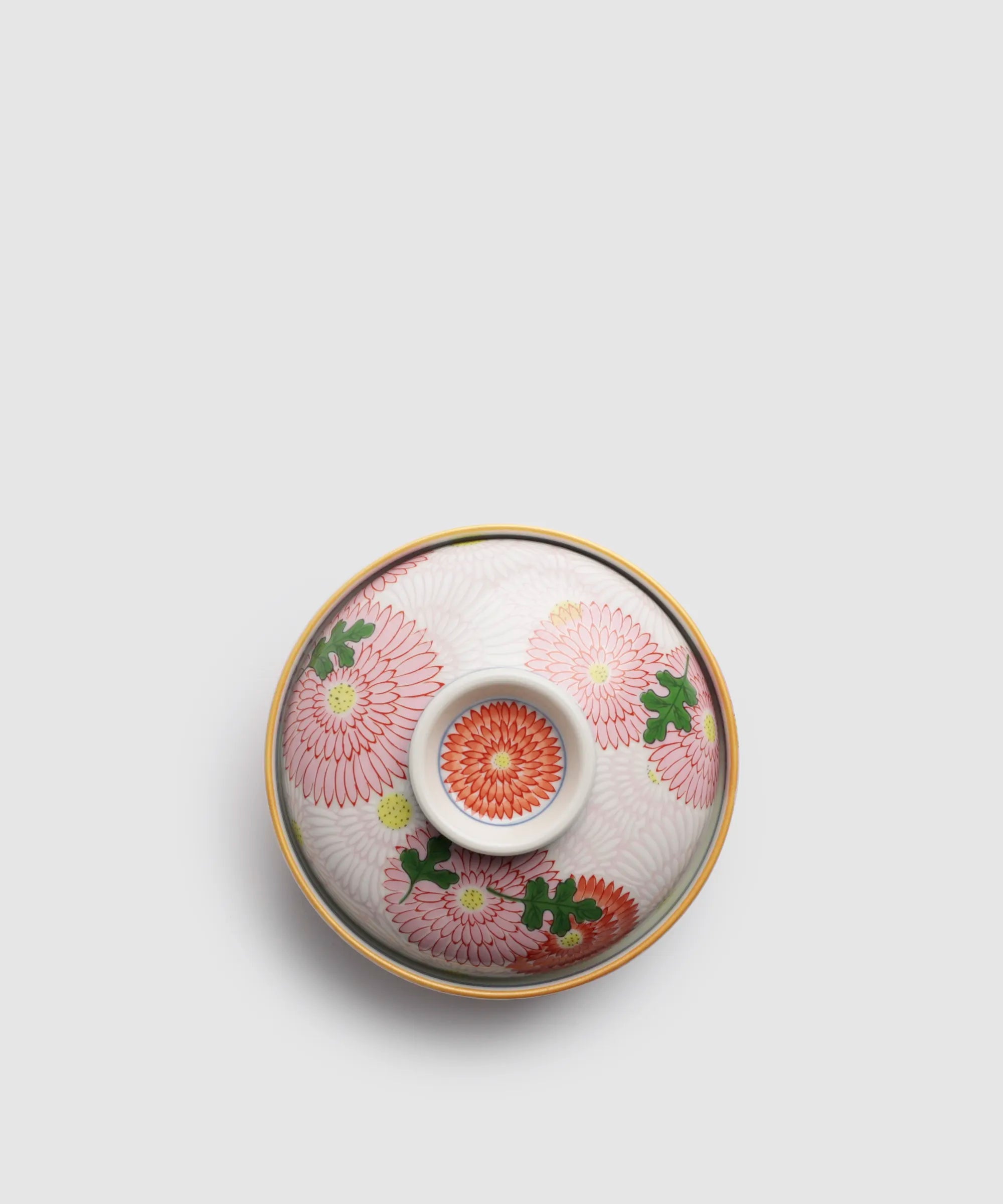 錦菊花尽くし - 小蓋物