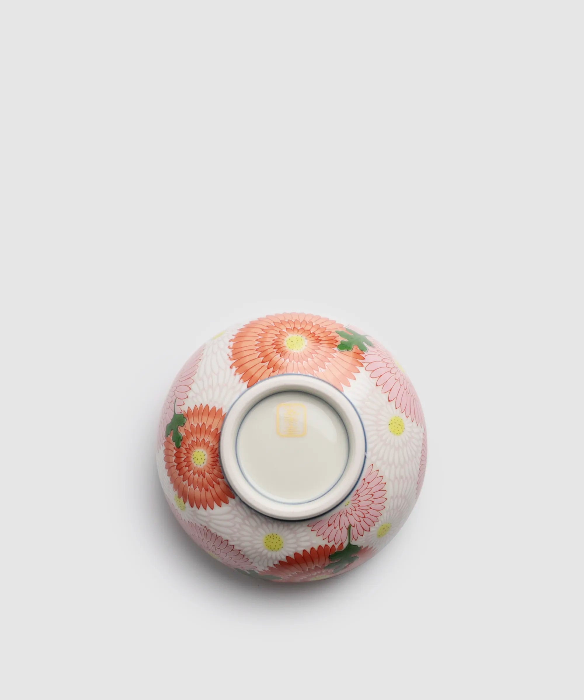錦菊花尽くし - 小蓋物