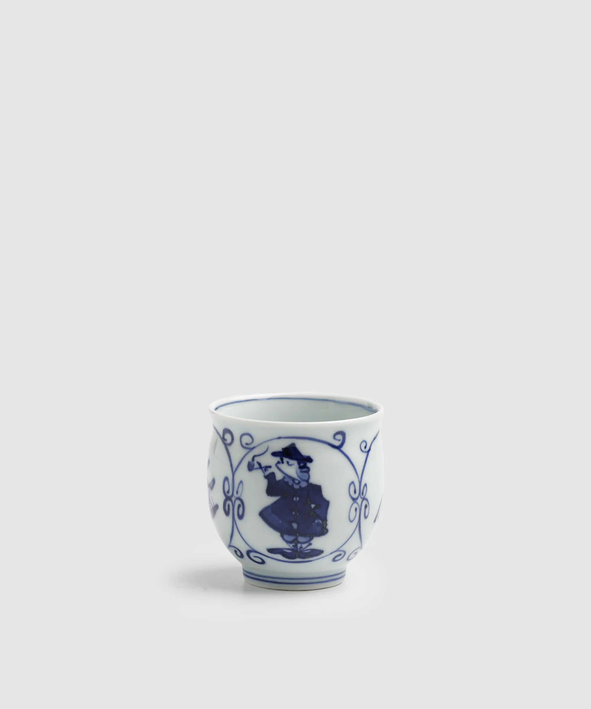 間取南蛮図 - 湯呑