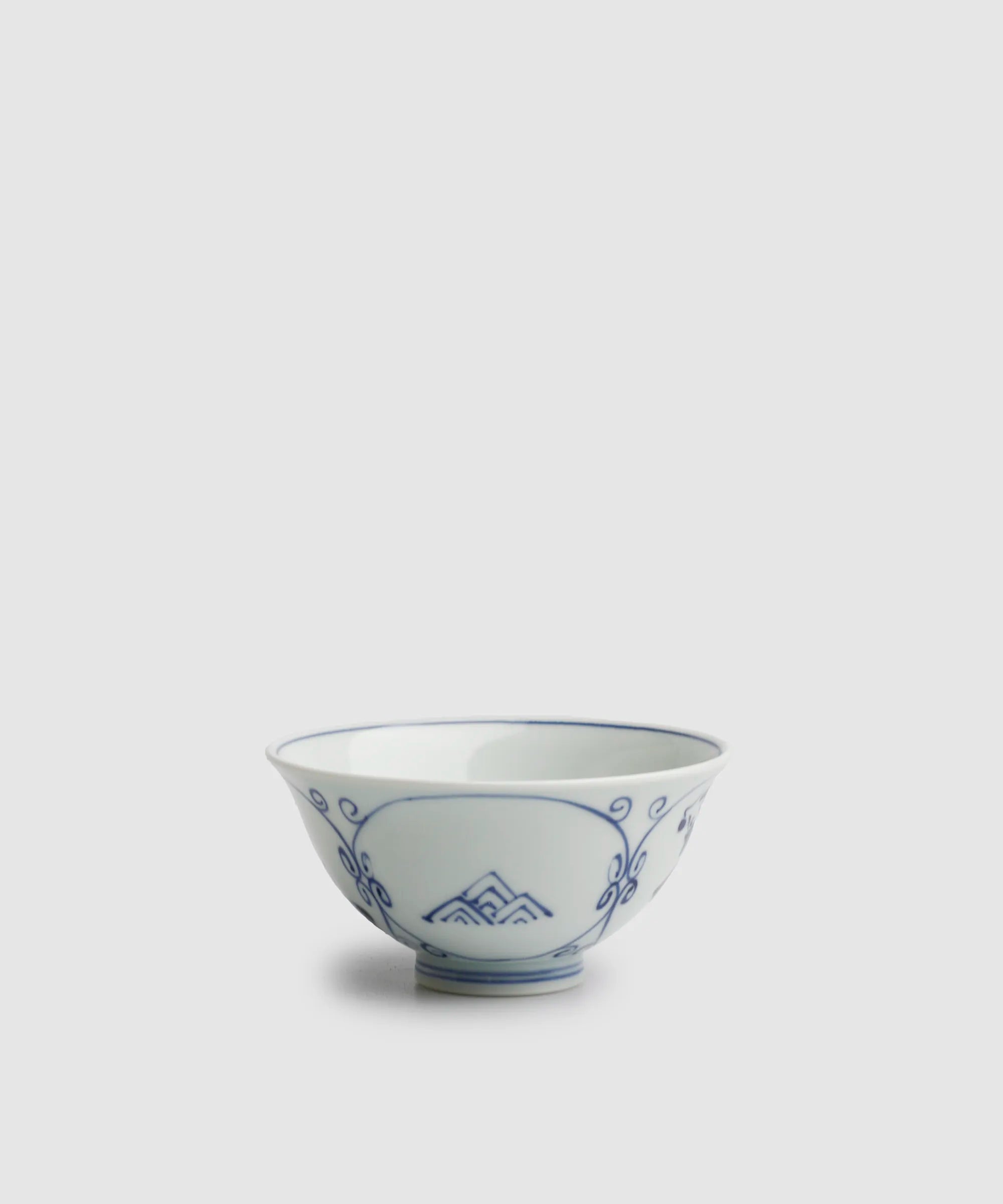 間取南蛮図 - 反飯碗(3.8寸 / 3.5寸)