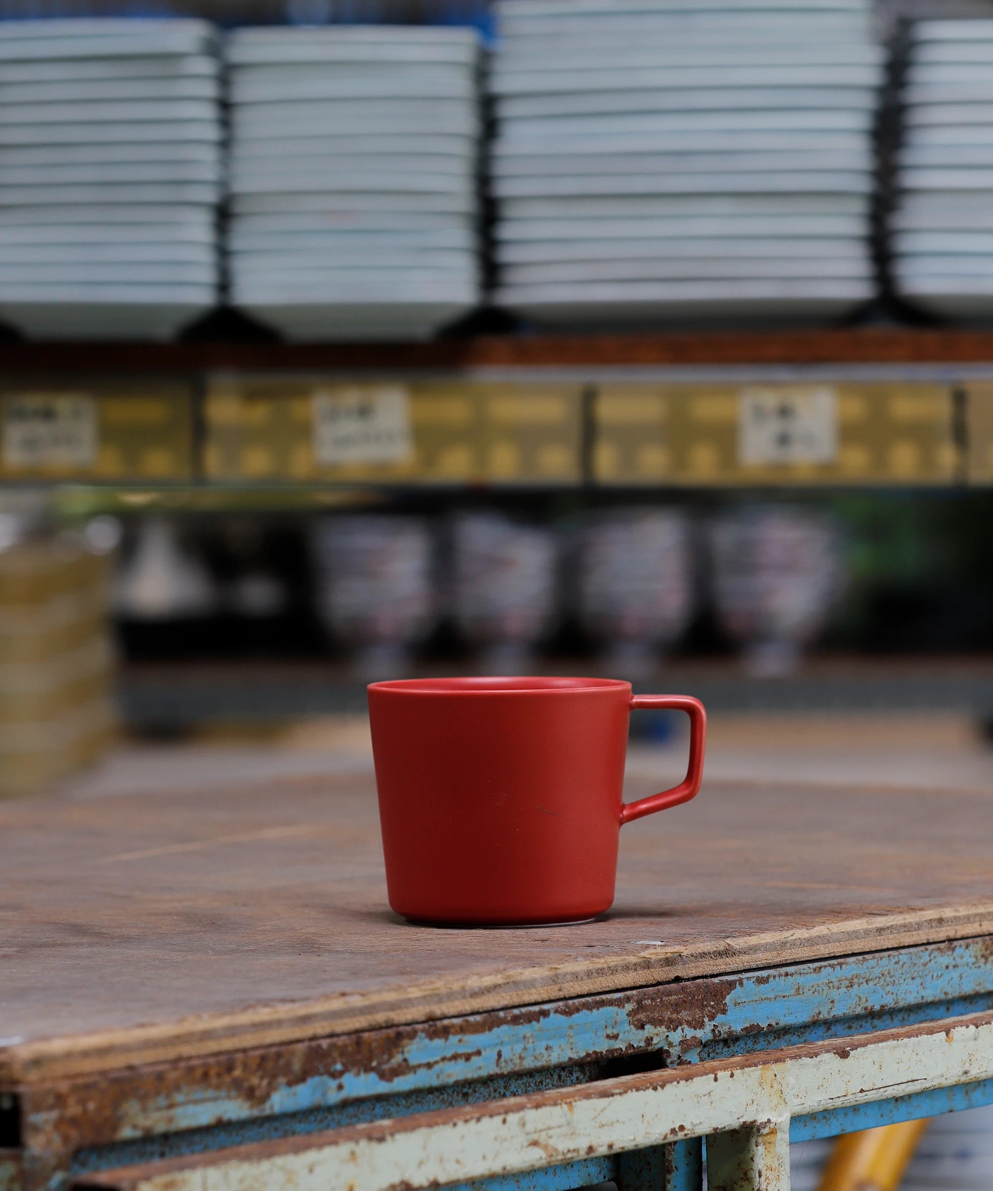 ARITA JIKI - tea mug Ash Red (アウトレット)