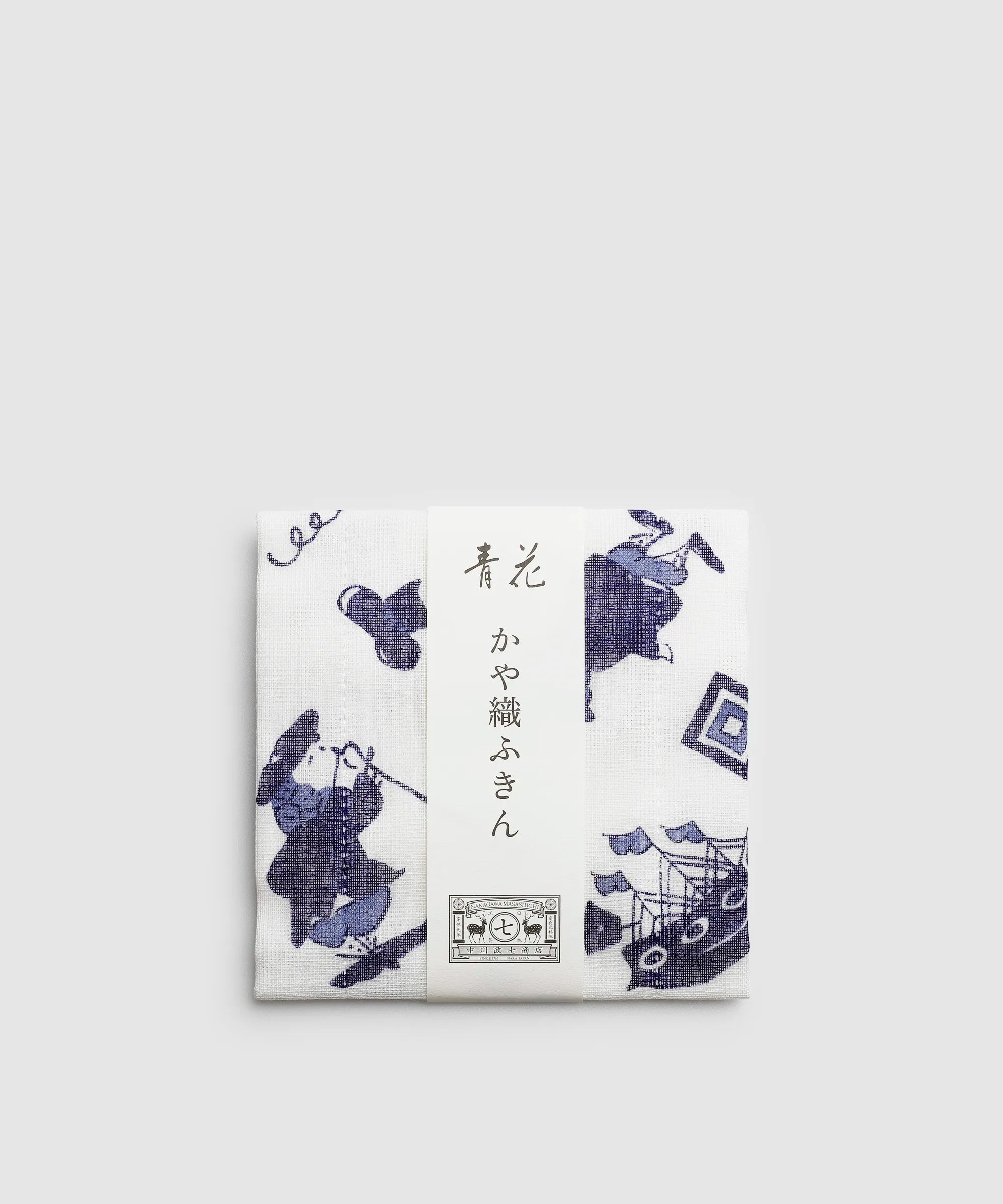 青花 - かや織ふきん 中川政七商店製