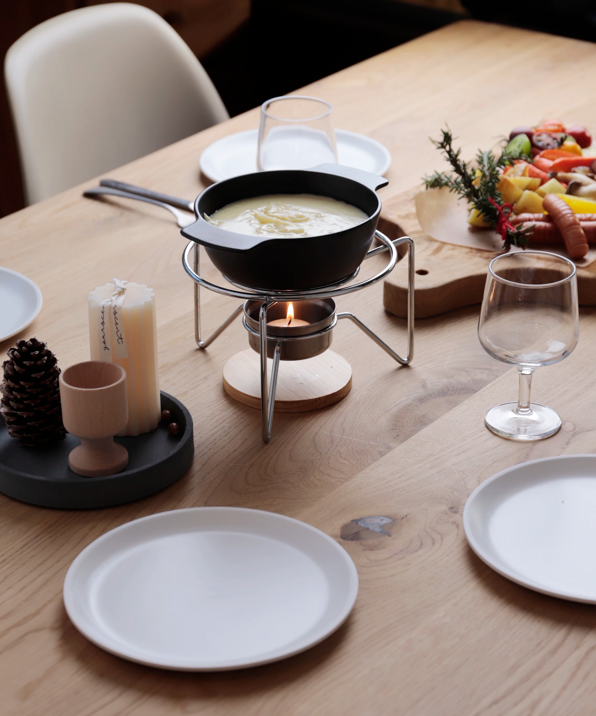 ARITA JIKI - pot dish (S) Black