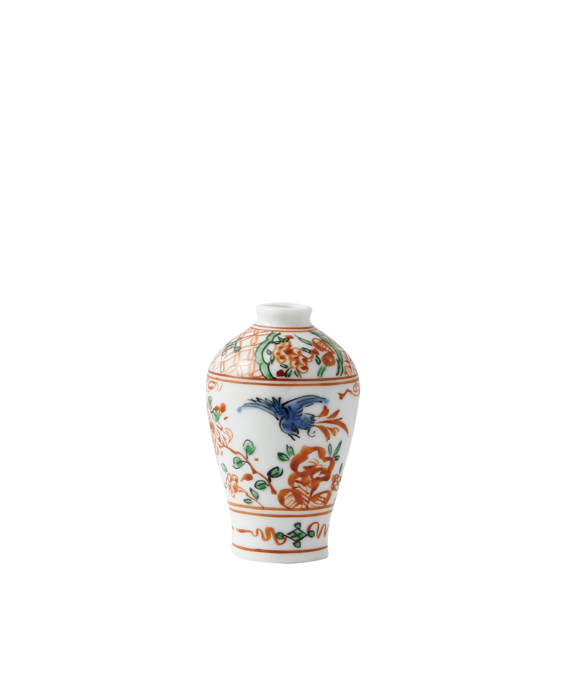 涙壺 - 梅瓶型 赤絵 | 有田焼(ありたやき)の専門通販 Realita Ceramics