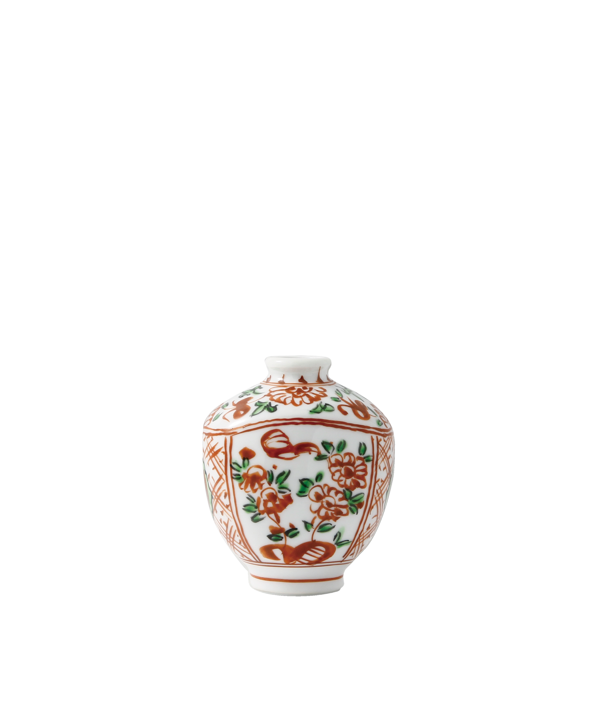 涙壺 - 扁壺型 赤絵 | 有田焼(ありたやき)の専門通販 Realita Ceramics 涙壺 - 扁壺型 赤絵 | 有田焼(ありたやき)の専門通販 Realita Ceramics