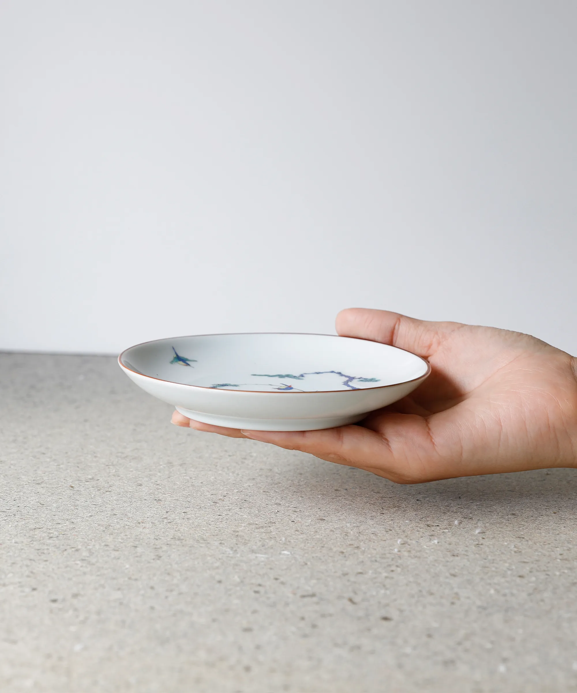 松竹梅 鳥紋 4寸皿 | 有田焼(ありたやき)の専門通販 Realita Ceramics