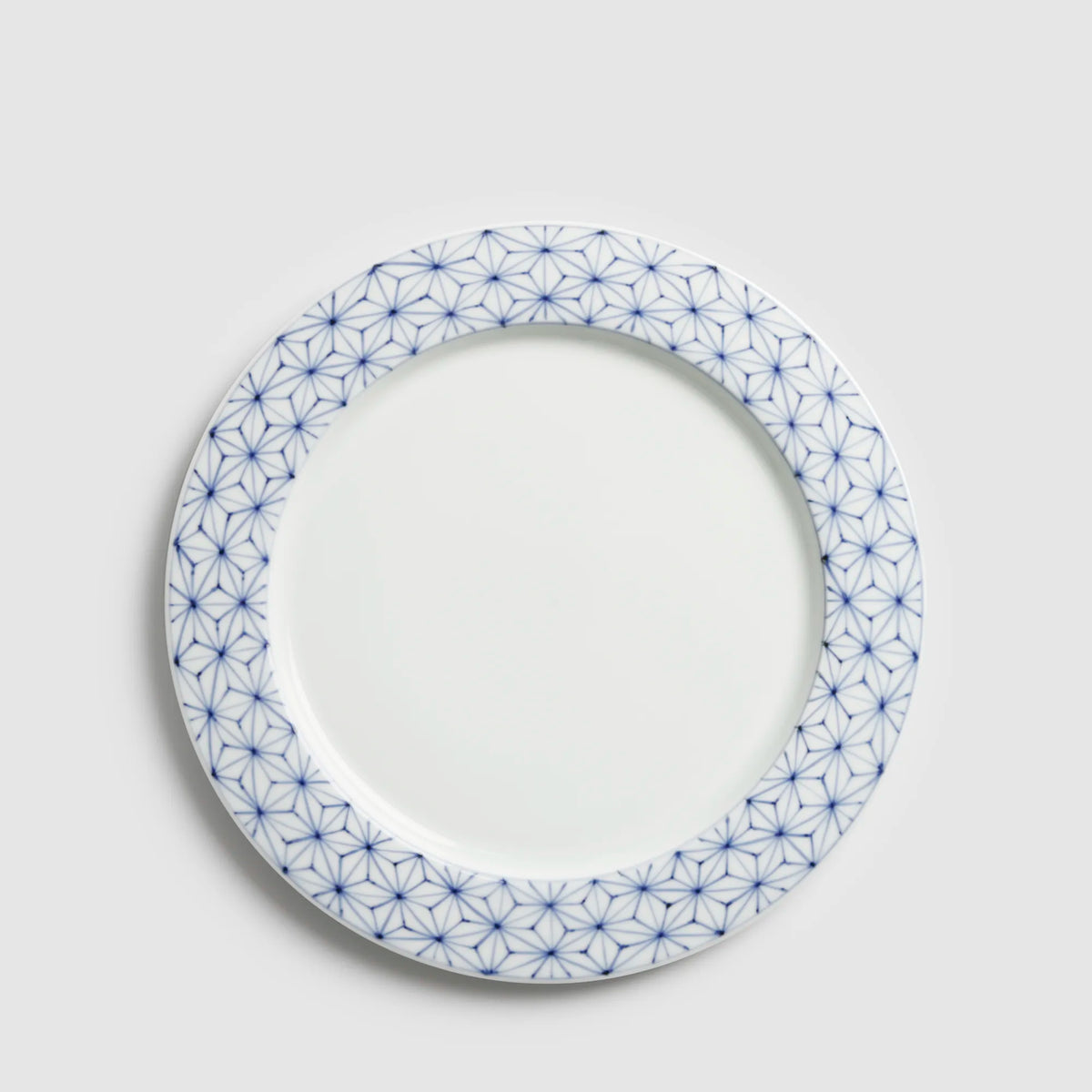染付麻の葉紋 - 縁起皿 24cm | 有田焼(ありたやき)の専門通販