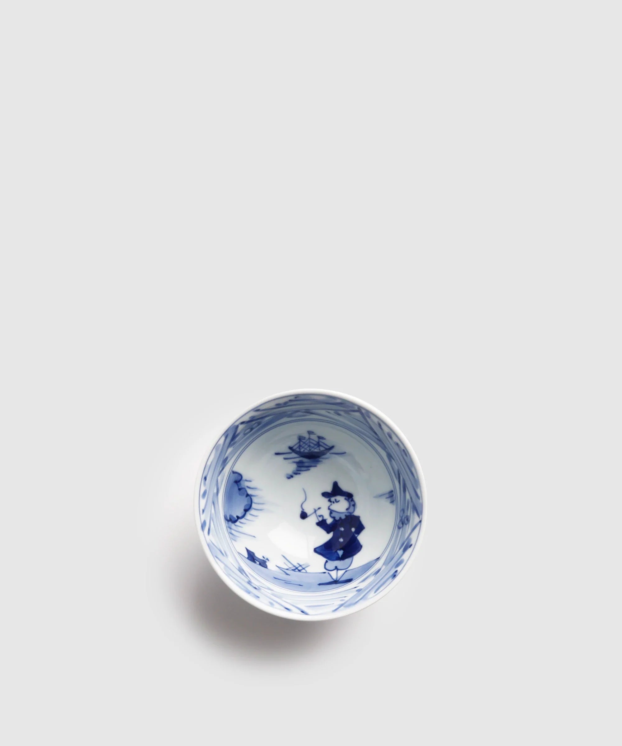 長崎紋 - 3.8寸反飯碗