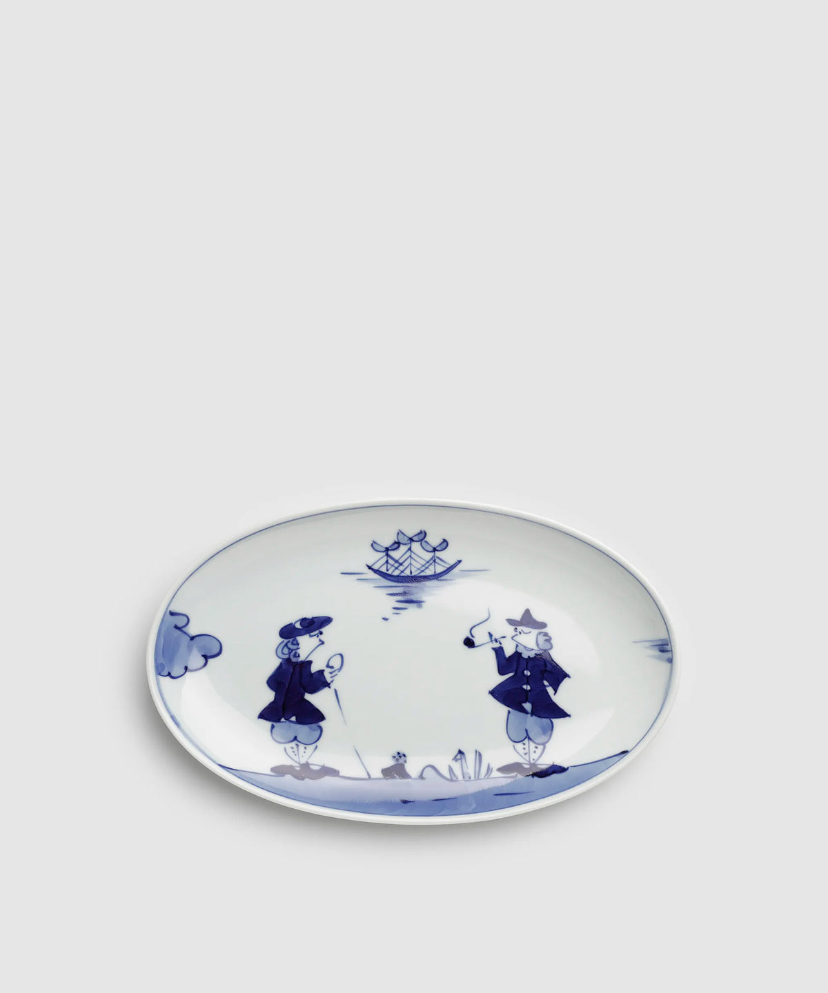 二人異人 - 幅広小判焼皿 | 有田焼(ありたやき)の専門通販 Realita Ceramics Store (リアリタ)公式サイト