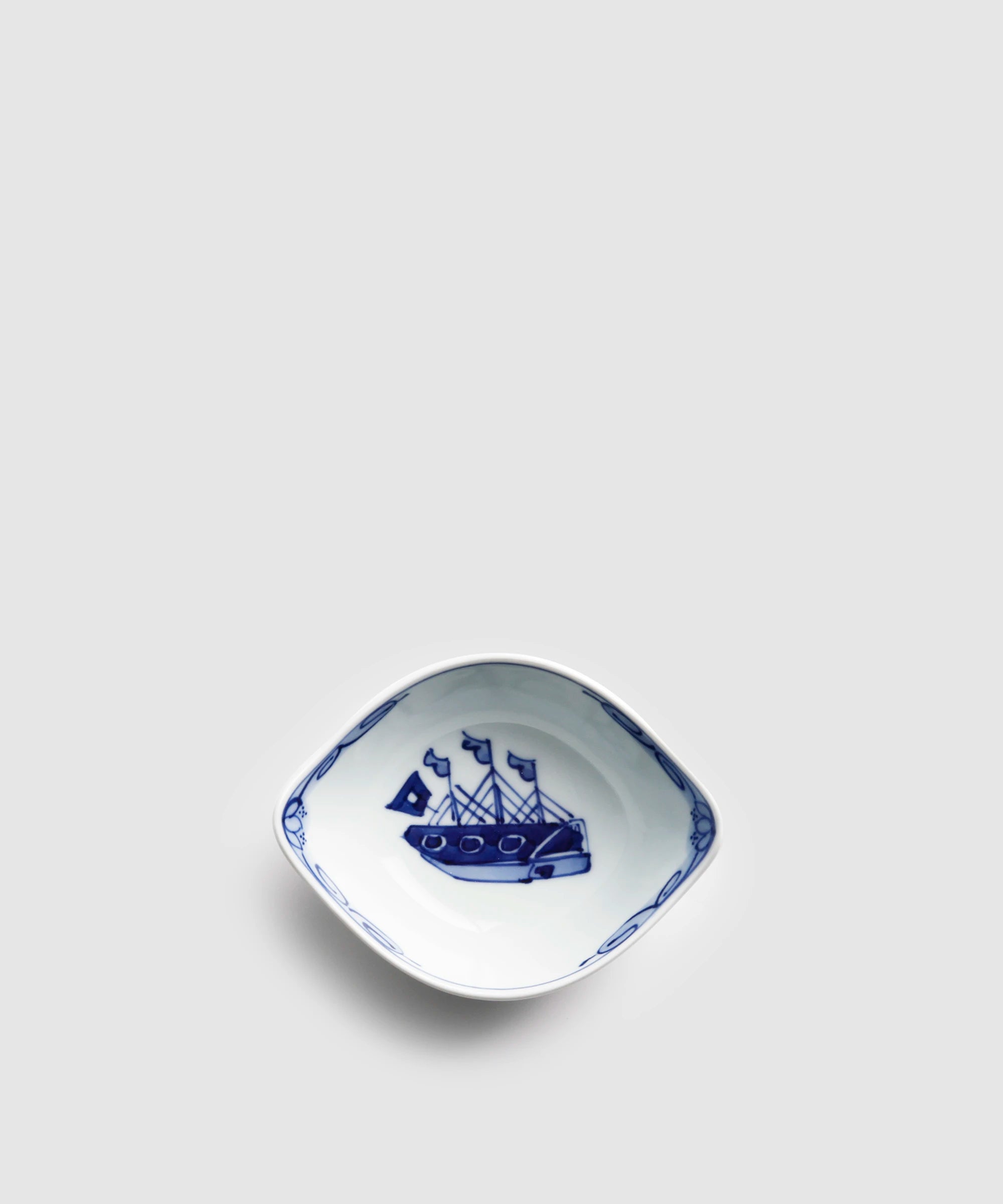 オランダ船 - 舟型小鉢