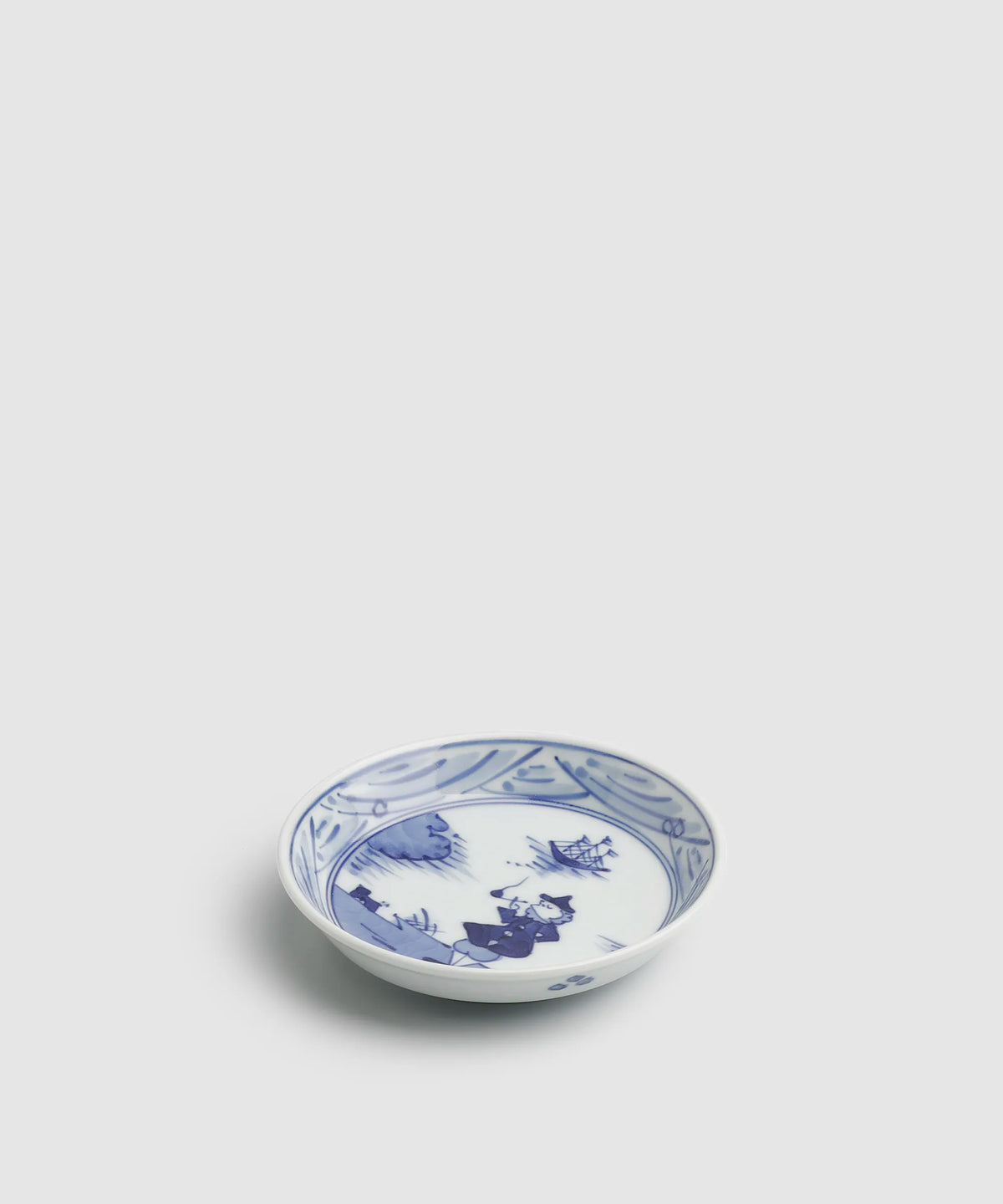 Nagasaki crest - 3-inch plate with raised rim | Realita Ceramics Store ...