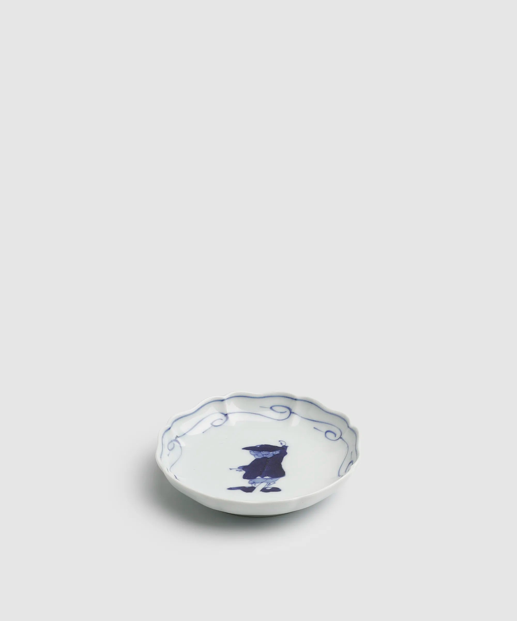 カール紅毛人 - 八方割小皿