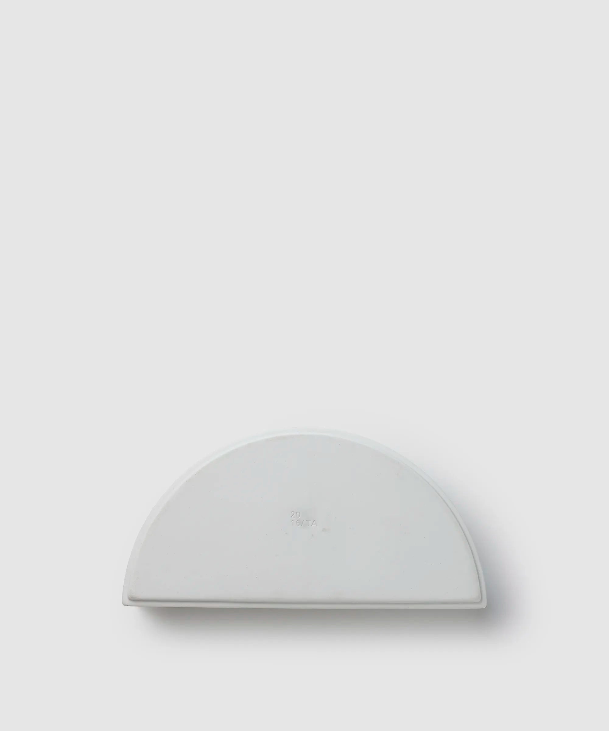 TA/19 Half Deep Plate 200 white