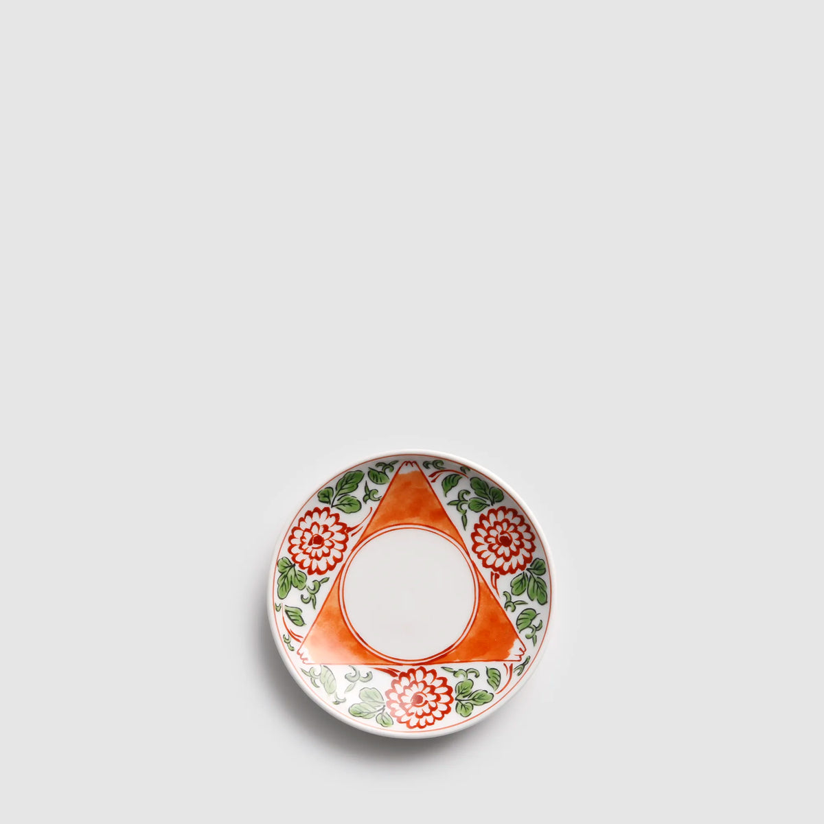 色絵三方富士菊花文 - 豆皿 | 有田焼(ありたやき)の専門通販 Realita