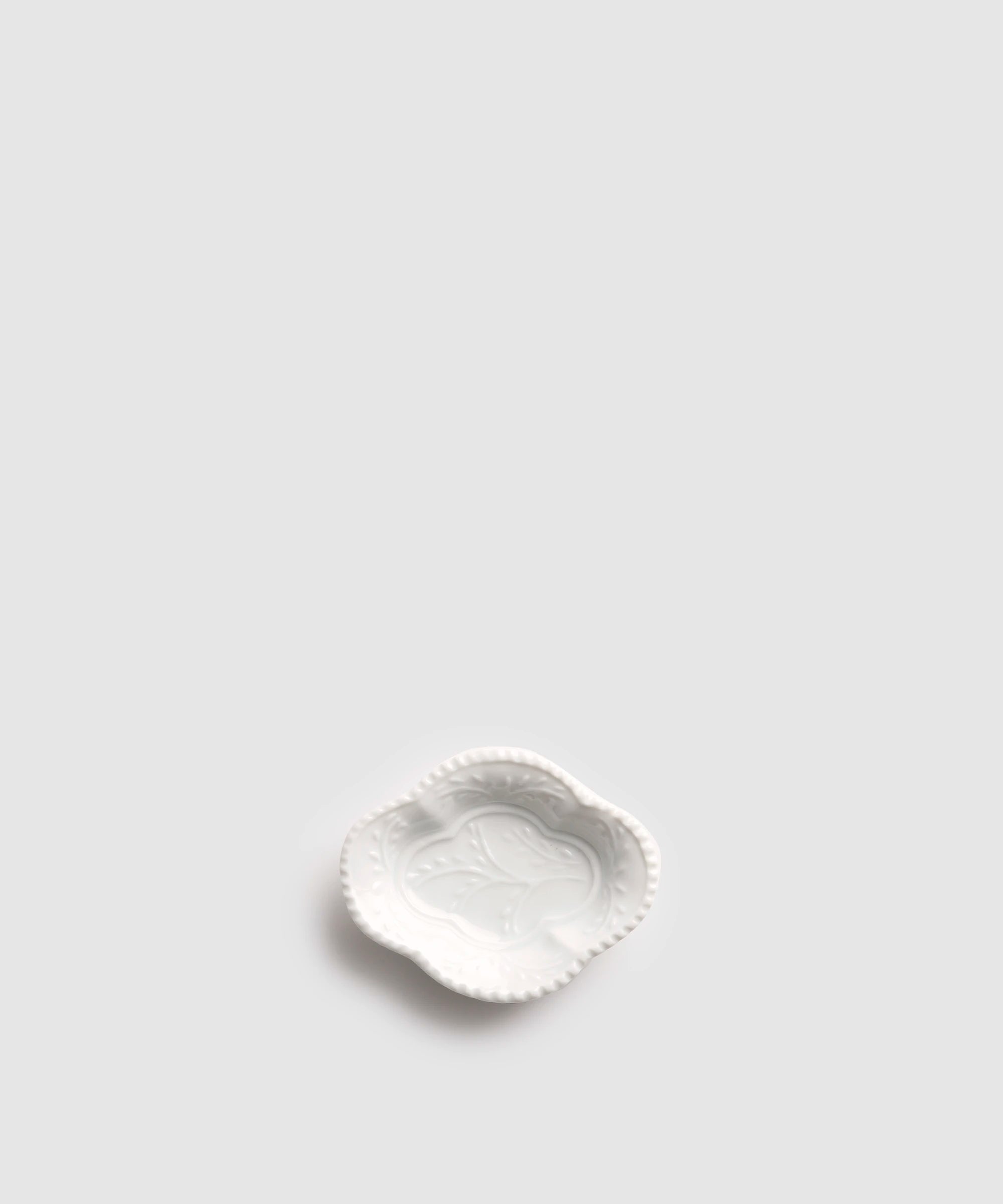 白釉 - 木瓜手塩皿