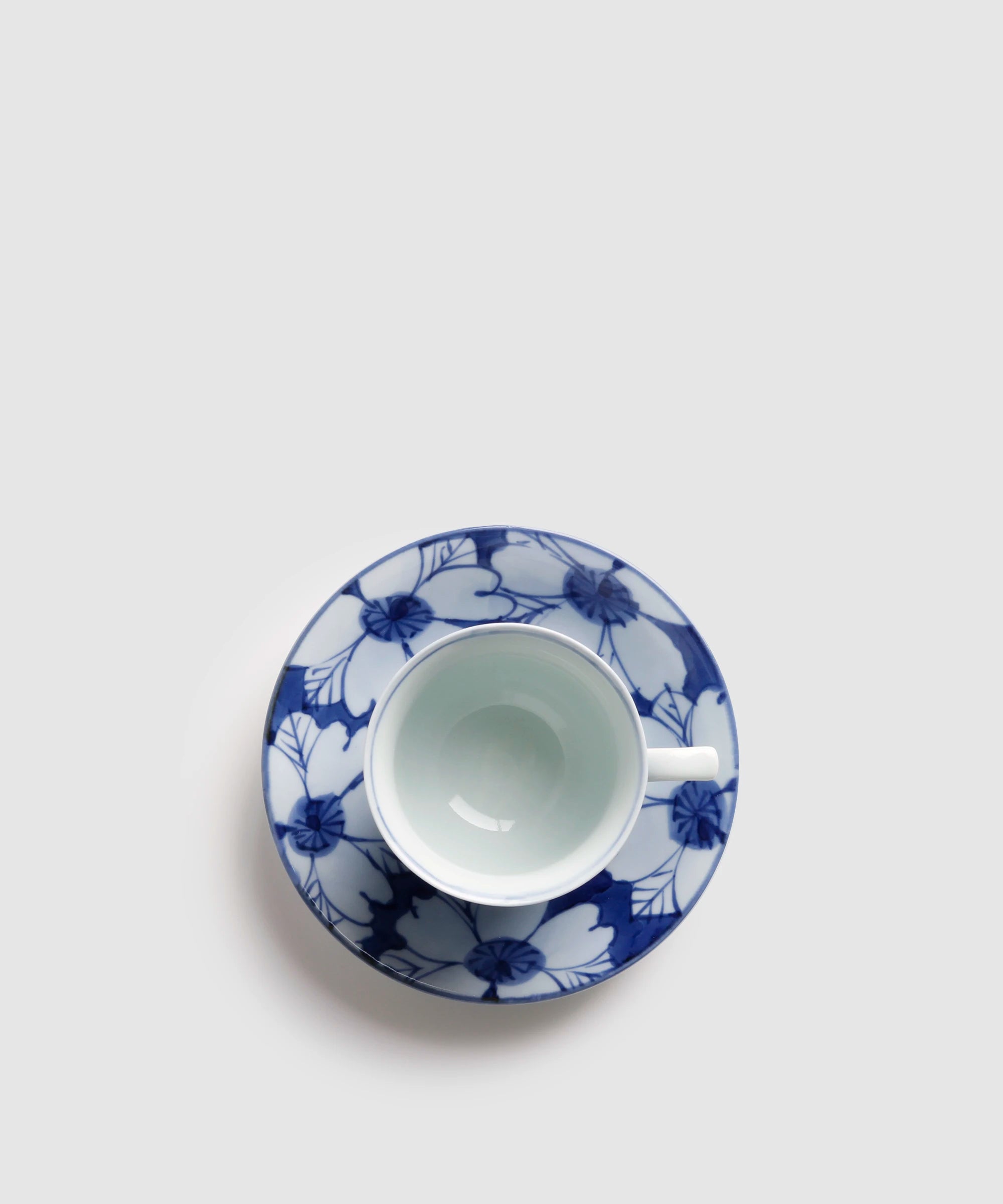 花濃 - 百合型コーヒー碗皿