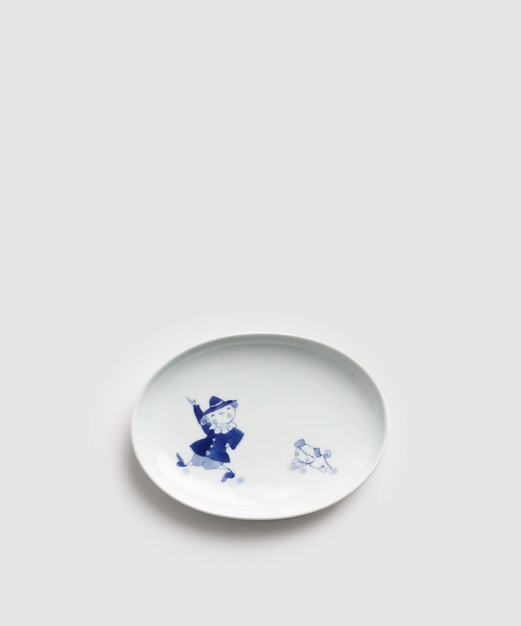 紅毛人 - 子ども用 小判皿 | 有田焼(ありたやき)の専門通販 Realita 紅毛人 - 子ども用 小判皿 | 有田焼(ありたやき)の専門通販 Realita