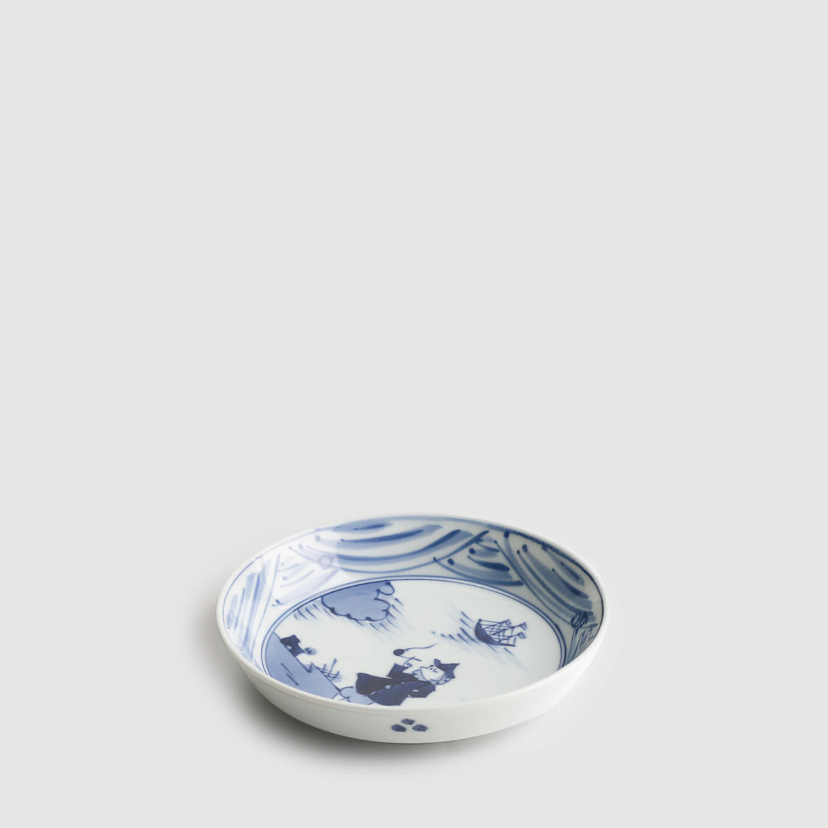 長崎紋 - 渕上り5寸皿 | 有田焼(ありたやき)の専門通販 Realita