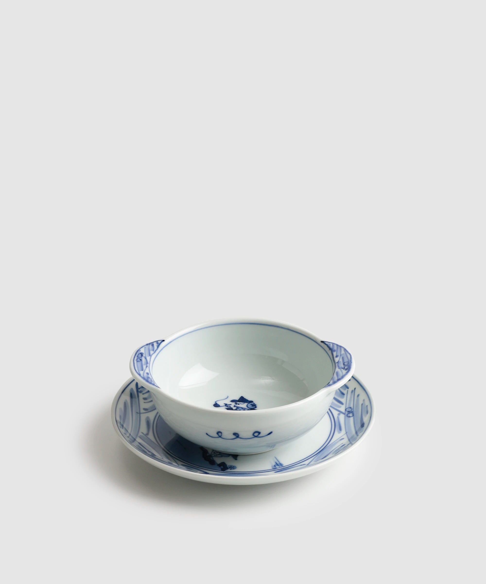 長崎紋 - 丸耳付グラタン碗皿