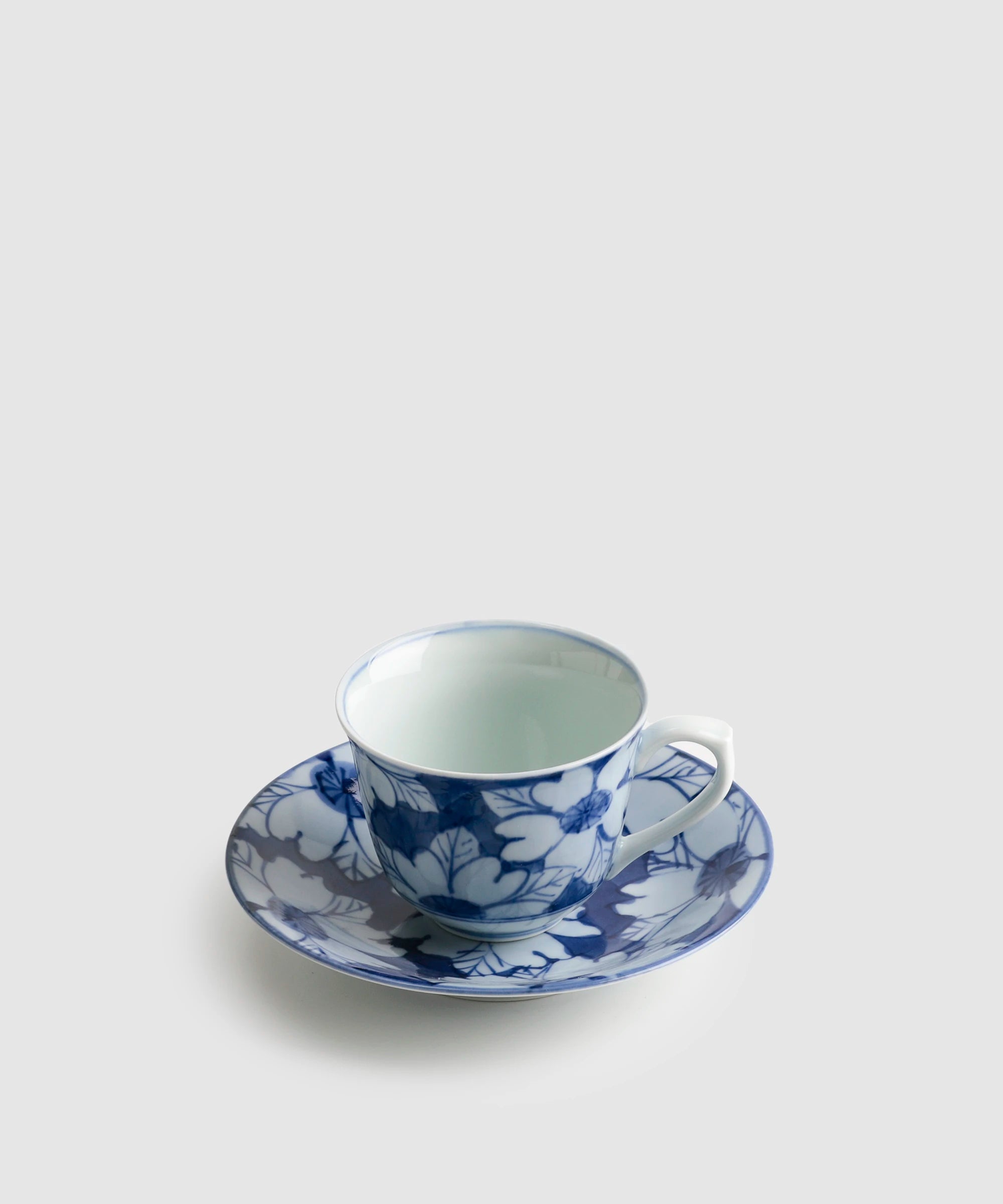 花濃 - 百合型コーヒー碗皿