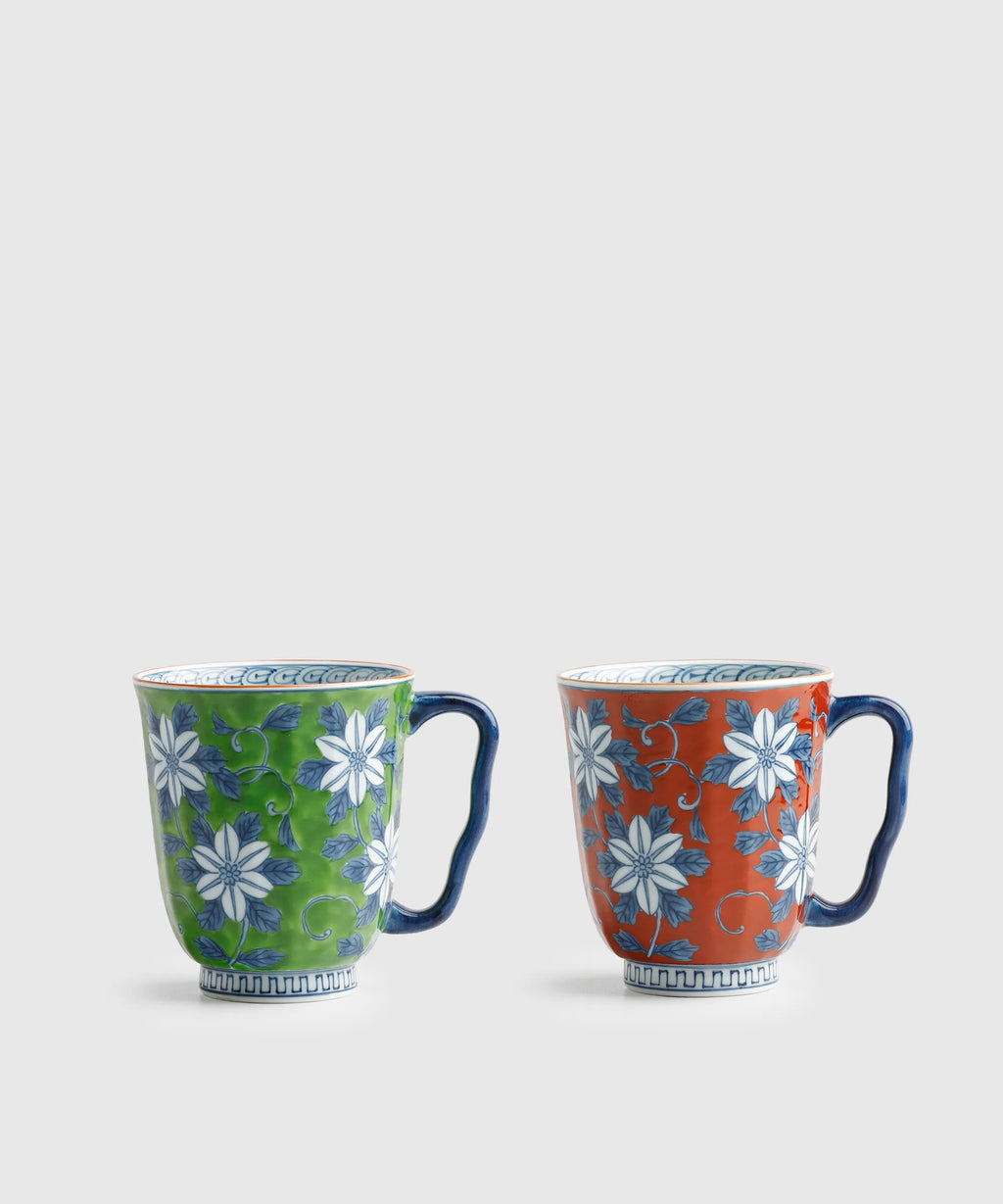 総濃鉄線花 - マグカップ | 有田焼(ありたやき)の専門通販 Realita